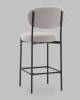 Стул полубарный Stool Group Бриф DD AV 477-F81-9005 (PP) светло-серый, букле фото 6