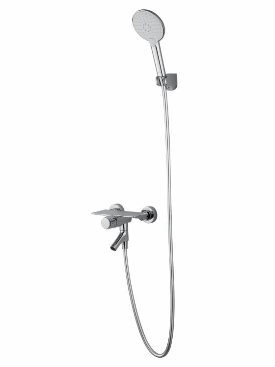 Смеситель для ванны Wonzon & Woghand WW-FE05L221-CR с душем, хром