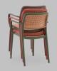 Стул Stool Group Yona PP-297 green 36023 зеленый, пластиковый с подлокотниками фото 10