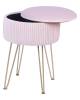 Пуф Stool Group Астор 23A1696VD-8167-33 светло-розовый фото 4