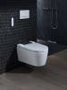 Унитаз подвесной Geberit AquaClean Sela 146.224.21.1 вставка глянцевый хром фото 3