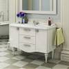 Тумба с раковиной Comforty Монако-120 00003132224 напольная,белый глянец