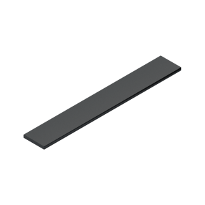 Полоса алюминиевая Neexy pv87-18 MBL черный матовый 270x1x0.2