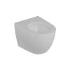 Унитаз подвесной Knotlor Essence WC49WG безободковый, сиденье микролифт, белый фото 3