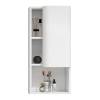 Шкаф-пенал Black&White U925.SC900 белый, 42x90