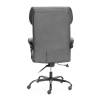 Кресло компьютерное Tetchair Chief metalBL 25020 серый, велюр, ткань фото 5