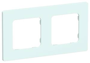 Рамка 2-постовая IEK Flite FI-M22-32-20-K94 холодный лед