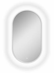 Зеркало Continent Prime Standart ,белый ЗЛП1099 450x800 ,белый