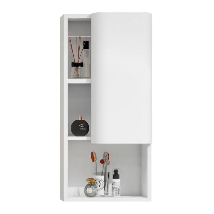 Шкаф-пенал Black&White U925.SC900 белый, 42x90