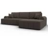 Диван угловой Лига Диванов Лига-080 134741 Коричневый