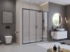Поддон для душа BelBagno Uno TRAY-MR-UNO-AH-180/80-35-W-NO с сифоном и чёрной матовой декоративной накладкой, 180x80 фото 4