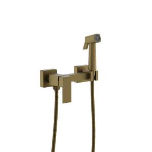 Гигиенический душ Belz B55806-5 со смесителем, брашированное золото