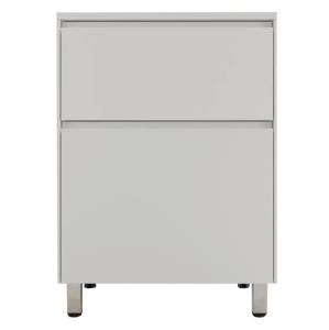 Тумба с раковиной Style Line Лима 60 напольная, белый матовый