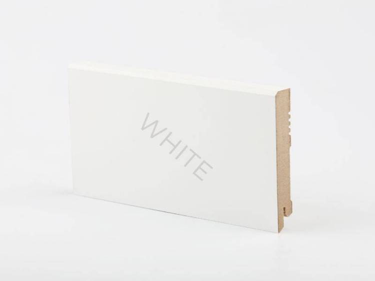 Плинтус Deartio White W 29-100 Белый 2050x100x16