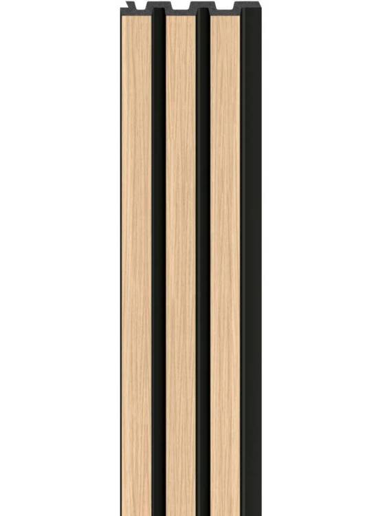 Панель стеновая Vox Linerio M-Line Natural Black 265x12.2x1.2