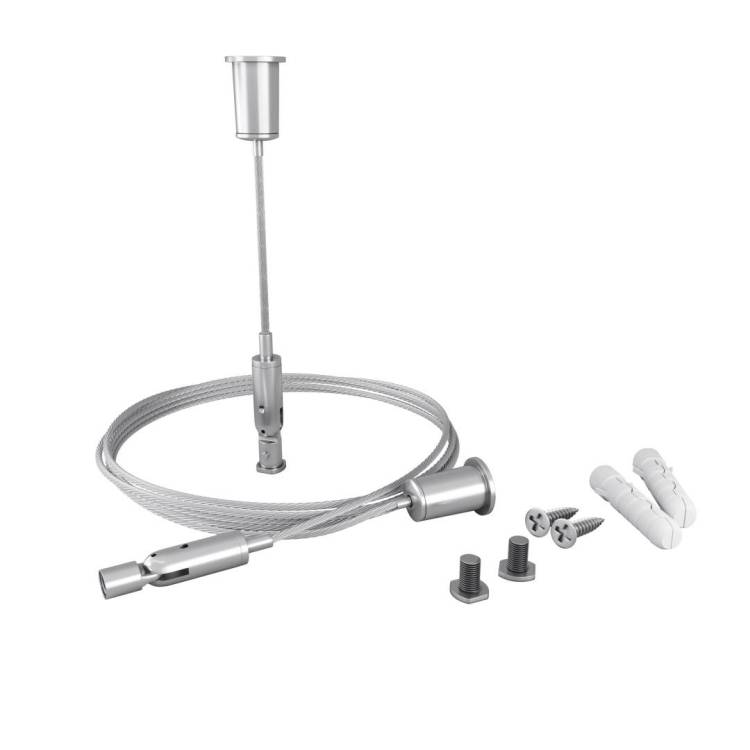 Комплект подвесов для радиусного профиля Led Strip ALM-3535R-P-4M