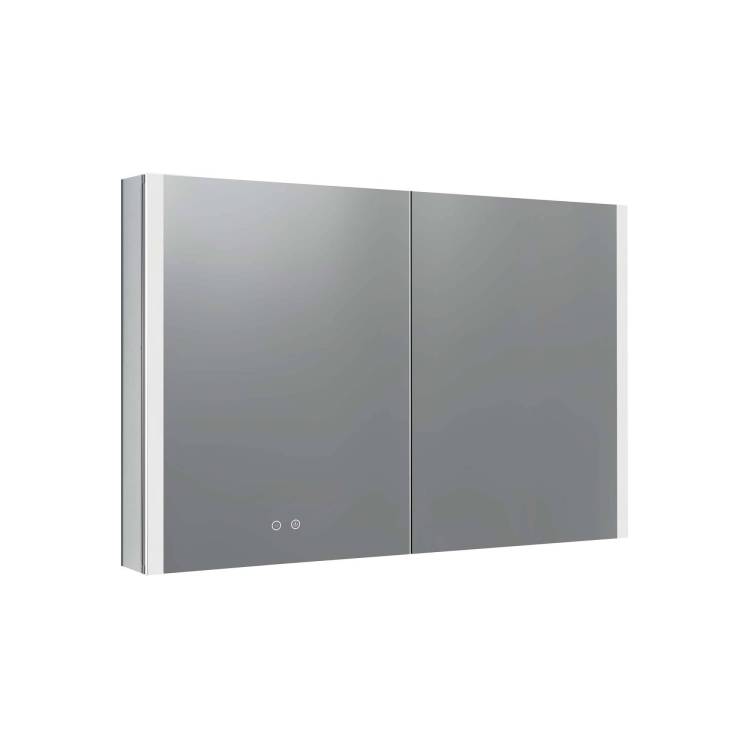 Зеркало-шкаф Aquatek AQ7109-MLC с подсветкой, хром, 100x70x13.3