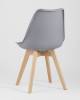 Набор из 4 стульев Stool Group Frankfurt Y863 grey X4 серый фото 5