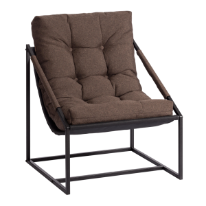 Кресло Tetchair Charli 24901 коричневый, рогожка