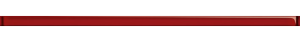 Бордюр Cersanit Universal Glass UG1L412 красный 2x60