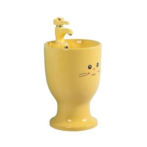 Раковина Gid Aventura 69912 Nb193-Y 37 см, желтая