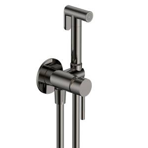 Гигиенический душ AQUAme Siena AQM6217GM графит матовый, встраиваемый, с лейкой