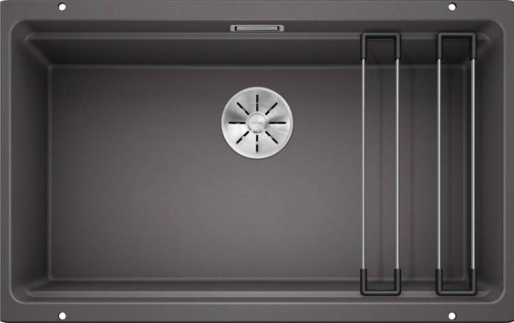 Мойка кухонная Blanco Etagon 700-U 525168 темная скала