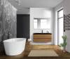 Тумба под раковину Belbagno Albano ALBANO-1200-2C-SO-RR 120x45x50 Rovere Rustico подвесная с двумя выкатными ящиками фото 17