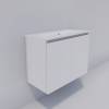 Тумба с раковиной La Fenice Vita Bianco 70 белый матовый