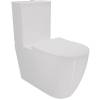 Унитаз-компакт Creto Logan L5 1005-001-L6CW безободковый, сиденье микролифт, белый
