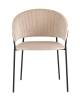 Стул Stool Group Бруно AV 433-Scr-08 велюр кремовый фото 3