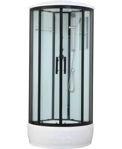 Душевая кабина Timo T-6680 Black 80x80x220