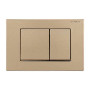 Кнопка смыва CHARUS MINIMALISTA FP.310.51.01 двойной смыв, матовый песок
