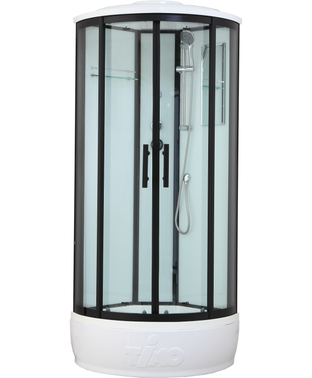 Душевая кабина Timo T-6680 Black 80x80x220