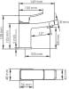 Смеситель для раковины Wasserkraft Aller 1063WHITE фото 5