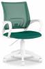 Кресло компьютерное Stool Group TopChairs ST-Basic-W ST-BASIC-W/GN/TW-30 пластик белый
