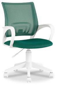 Кресло компьютерное Stool Group TopChairs ST-Basic-W ST-BASIC-W/GN/TW-30 пластик белый