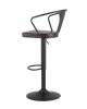 Стул барный Stool Group Tolix Arms Soft F2535L MATTE BLACK 3474+PU7005 регулируемый фото 3