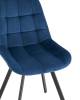 Стул Stool Group Флекс AV 405-N27-K10PM-08 велюр синий фото 2