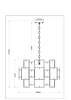 Подвесная люстра Arte Lamp Theemin A4068LM-12SG фото 2