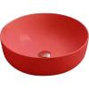 Раковина SantiLine SL-1054MR 42 см, красная матовая