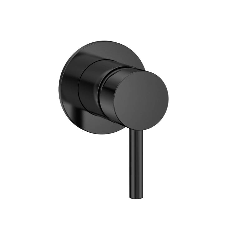 Смеситель для душа AQUAme Siena AQM8804MB с внутренней частью, черный матовый