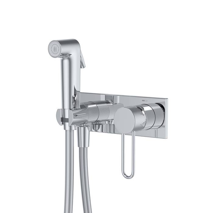 Гигиенический душ Iddis Duna DUNSBV0i08 с защитным клапаном, хром глянцевый