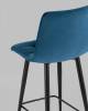 Стул барный Stool Group Джанго vd-django-b29 велюр синий фото 6