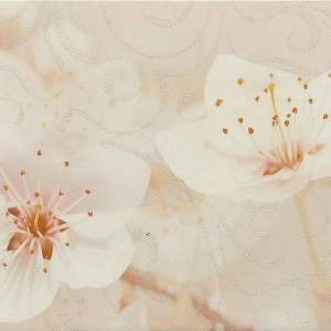 Декор Шахтинская плитка Сакура 010301001874 Коричневый 03 40x25