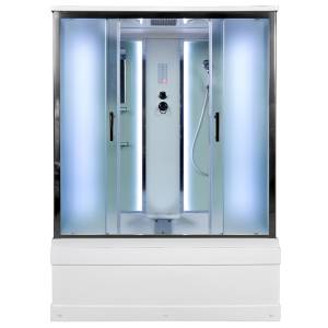 Душевая кабина AvaCan EM4515LED с подсветкой, 150x85x220