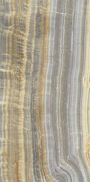 Керамогранит Ariostea Ultra Onice Grey Onyx Vein Cut Lucidato Shiny 150x75