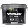 Краска для стен и потолков FaBio Schwarz черная 10 л