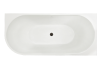 Акриловая ванна Royal Bath Riva RB610311R-BL правая, белая, 170x78