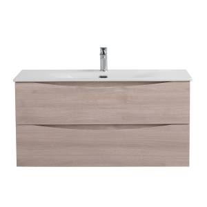Тумба с раковиной BelBagno MARINO-CER-N 100 подвесная, Rovere Grigio